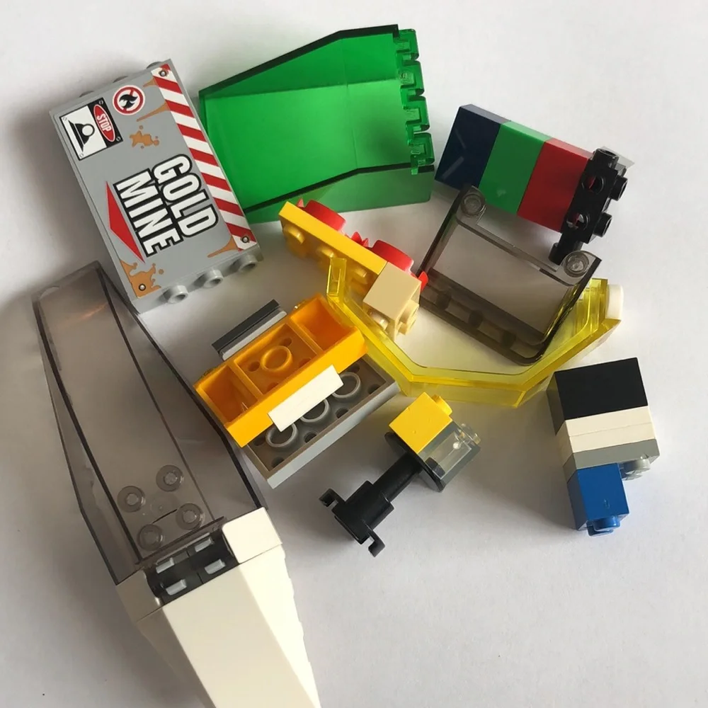 LEGO vehicle parts LEGO city plane parts LEGO Star Wars parts Random LEGO